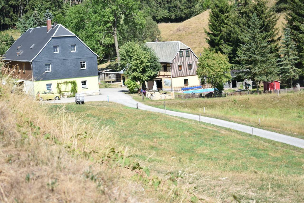 Ferienwohnung Waldmuehle Saupsdorf Экстерьер фото